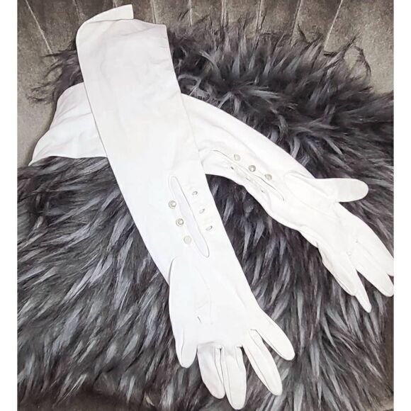 Vintage long opera gloves - Picture 1 of 4